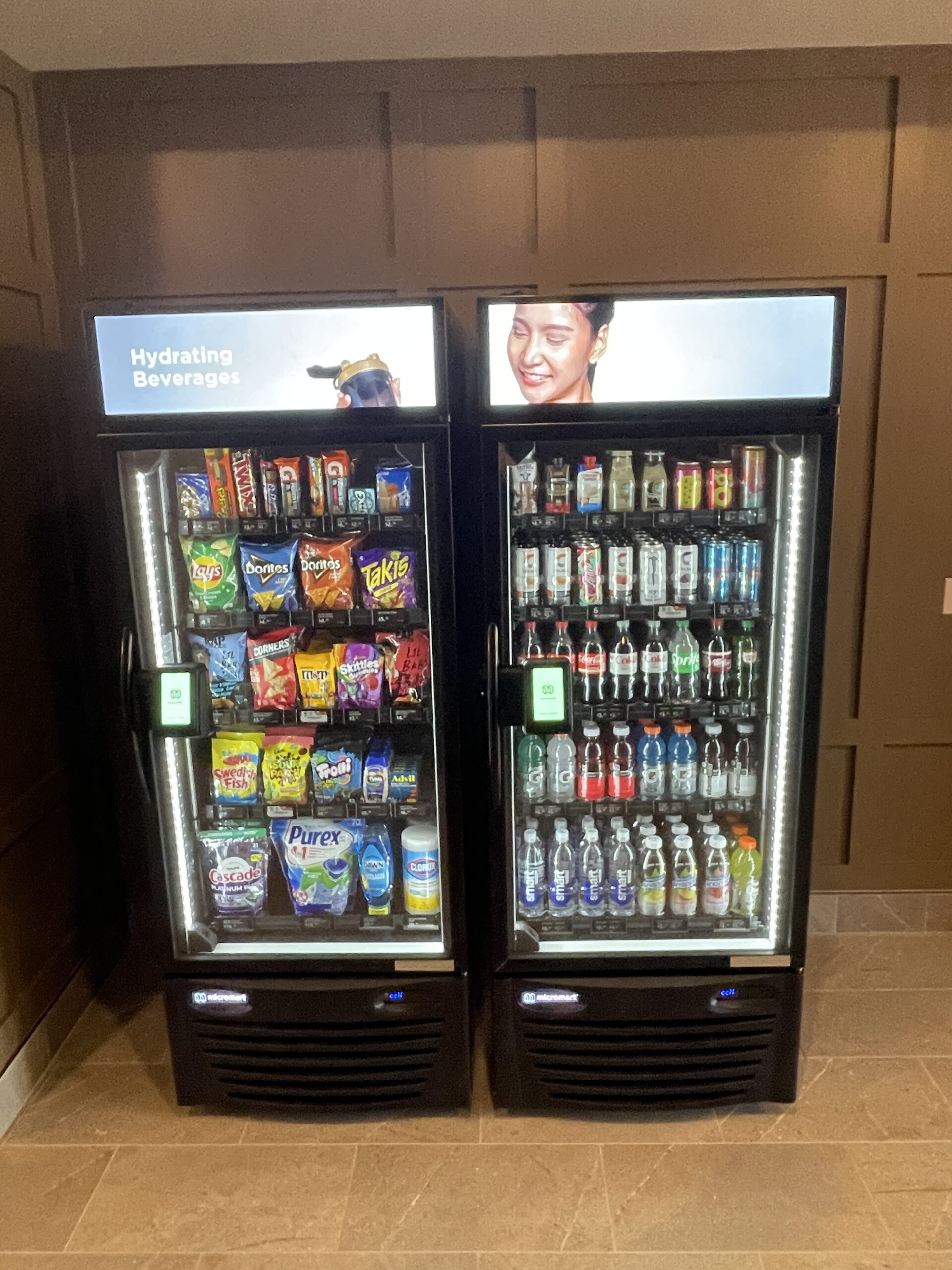 Snacks, drinks, and everyday essentials